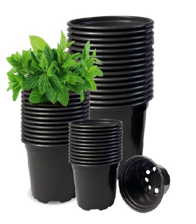 plastic pots